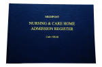 Nursing & Care Home Admissions Register Book