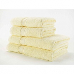 Bath Towel - Lemon 70 x 125cm (Pack of 6)