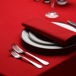 Table Cloth - Red 132cm x 132cm