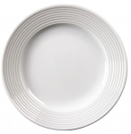 Olympia Linear Wide Rimmed Plates White 165mm (12 pack)