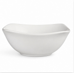 Olympia Whiteware Rounded Square Bowls 140mm (12 Pack)