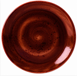 Craft Terracotta Plate Coupe 25.5cm 10" Pack 24