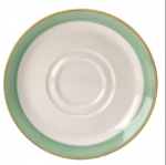 Rio Green Saucer D/W L/S 14.5cm 5 3/4" Pack 36