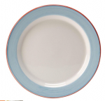 Rio Blue Plate Slimline 23cm 9" Pack 24