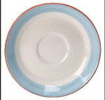 Rio Blue Saucer Slimline 15.25cm 6" Pack 36