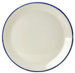 Blue Dapple Plate Coupe 15.25cm 6" Pack 36