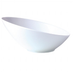 Monaco White Bowl Sheer No1 25.5cm 10" 118cl  Pack 6