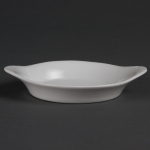 Olympia Whiteware Round Eared Dishes 156x 126mm (6 pack)