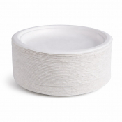 9inch Bagasse White Plate Pack of 50