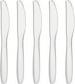 Heavy Duty Clear Plastic Knife (Box of 1000)