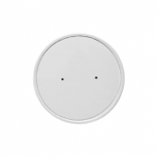 Hot Food Cup Lids - White Box of 500
