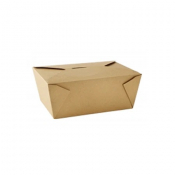No 4 Dispo-Pak Kraft Food Container 98oz(4 x 40)