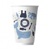 Double Wall Compostable Cups 12oz - Box of  (500)