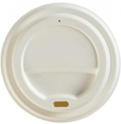12oz Bagasse Compostable Hot Drink Lids 90mm (20 x50)