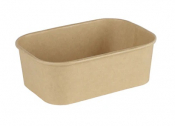 750ml Rectangular Kraft Deli Containers (Box of 300)