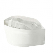EGreen Disposable Forage Hat White (Pack of 100)