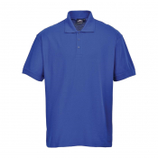 Unisex Polo Shirt Royal Blue S