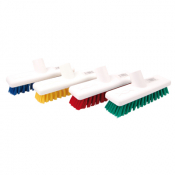 Deckscrub Brush Blue - 23cm T1 Screw Thread Fitting