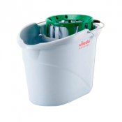 Vileda Mop Bucket & Wringer - Green 12 Ltr