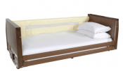 Bed Rail Bumpers - 3 Bar With Netting - Full Length Pair