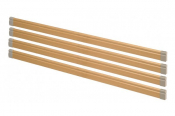 20cm Extension Side Rails Beech - Set of 4