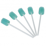 Blue Polygon Oral Swabs Pack of 250