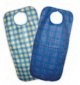 Stuart Tartan Bib 45X90CM Snap Closure (Blue Stuart)