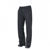 Unisex Cool Vent Baggy Chefs Trousers Black L