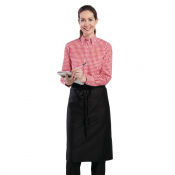Uniform Works Womens Gingham Shirt Red M