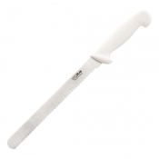 Hygiplas Serrated Slicer White 24.8cm