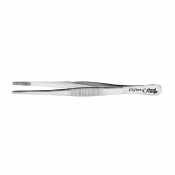 Stainless Steel Round Tip Micro Tweezers 160mm