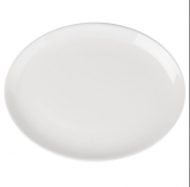 Olympia Athena Hotelware Oval Coupe Plates 254x197mm -Qty 12