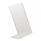 Slanted Acrylic Menu Holder A5