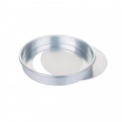 Aluminium Sandwich Tin With Re movable Base 23cm