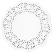 Olympia Round Paper Doilies 100mm (Pack of 250) 4inch