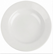 Royal Porcelain Classic White Wide Rim Plates 160mm