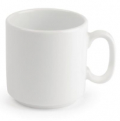 Royal Porcelain Classic White China Mugs 330ml -Box of 12