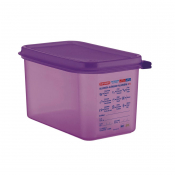 Allergen Polypropylene 1/4 Gastronorm Food Storage 4.3Ltr