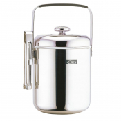 Elia Ice Bucket & Tongs 1.3 Lt