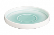 Olympia Fondant Saucers Mint 155mm (Pack of 6)