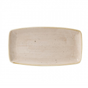 Stonecast Oblong Plate Nutmeg 350x185mm (Pack of 6)