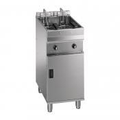 Valentine Evo 400P Freestandin g Twin Basket Fryer with Filtr