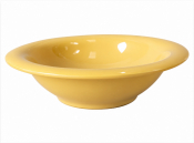 Melamine 18cm Bowl - Yellow Box of 24