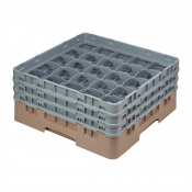 Cambro Camrack Beige 25 Compartments Max Glass Height