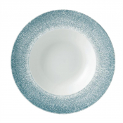 Studio Prints Raku Wide Rim Bowl Topaz Blue 280mm(12 Pack)