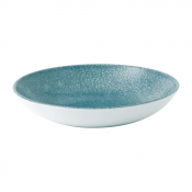 Studio Prints Raku Round Coupe Bowl Topaz Blue 182mm(Pack 12)