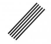 Fiesta Compostable Paper Straws Black (250 Pack)