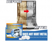 12PCS Natural Dishwasher Cleaner Tablets