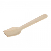 Fiesta Compostable Wooden Ice Cream Spoons (100 Pack)