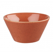 Churchill Stonecast Round Bowl Spiced Orange 295mm (Pack 12)